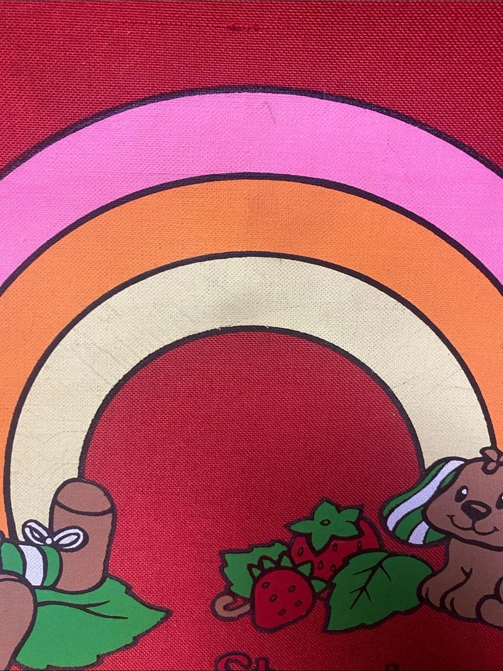 VINTAGE STRAWBERRY SHORTCAKE SUITCASE 80’s